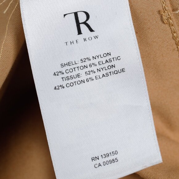 The Row Camel Pull-On Stretch Trousers - Picture 7 of 8